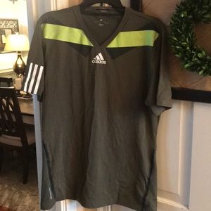 Adidas Barricade Tennis Shirt V Neck